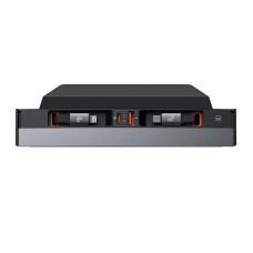 Hub Baseus T-Space with USB-C to lightning cables for Tesla Cars (black) Hub Baseus T-Space with USB-C to lightning cables for Tesla Cars (black)