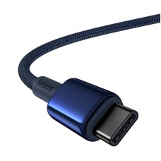 Cable USB-C do USB-C Baseus Tungsten Gold, 100W, 1m (niebieski)