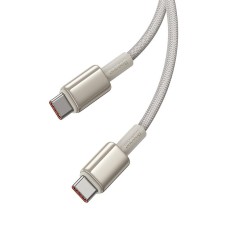 Cable USB-C do USB-C Baseus Tungsten Gold, 100W, 1m (złoty)