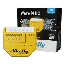 Shelly Qubino Wave i4 DC Scene Controller, Z-Wave (DC 5-24V) Shelly Qubino Wave i4 DC Scene Controller, Z-Wave (DC 5-24V)