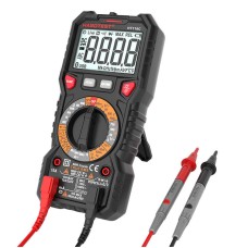 Digital Multimeter with Flashlight Habotest HT118C, True RMS, NCV, battery testing