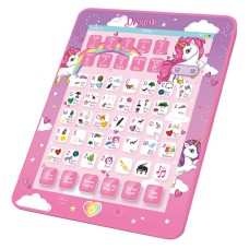 Unicorn bilingual talking educational tablet
