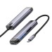 Mcdodo HU-7420 6-in-1 USB-C Hub (USB-C, USB3.0*2, SD, TF, HDMI)