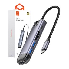 Mcdodo HU-7420 6-in-1 USB-C Hub (USB-C, USB3.0*2, SD, TF, HDMI) Mcdodo HU-7420 6-in-1 USB-C Hub (USB-C, USB3.0*2, SD, TF, HDMI)