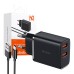 Mcdodo CH-5072 USB-A*2, 12W power charger + USB-A to USB-C cable (black)