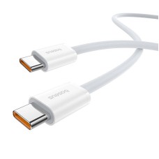 Kabel szybkiego ładowania USB-C do USB-C Baseus Superior 2 100W 1m (biały)