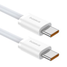 Kabel szybkiego ładowania USB-C do USB-C Baseus Superior 2 100W 1m (biały)