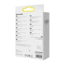 Kabel USB-C do iP Baseus Crystal Shine, 20W, 1.2m (niebieski)