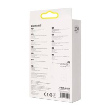 Kabel USB do iP Baseus Crystal Shine, 2.4A, 2m (niebieski) Kabel USB do iP Baseus Crystal Shine, 2.4A, 2m (niebieski)