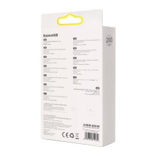 Kabel USB do iP Baseus Crystal Shine, 2.4A, 2m (różowy) Kabel USB do iP Baseus Crystal Shine, 2.4A, 2m (różowy)