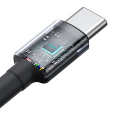 Cable Baseus Cafule USB-C to USB-C 100W,2m, 2psc (Red Black, Grey Black) Cable Baseus Cafule USB-C to USB-C 100W,2m, 2psc (Red Black, Grey Black)