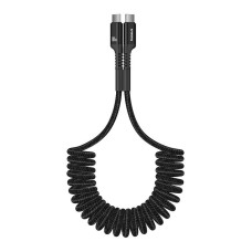 Fast Charging Cable USB-C to USB-C Baseus Fish-Eye 100W, 1m (black) Fast Charging Cable USB-C to USB-C Baseus Fish-Eye 100W, 1m (black)