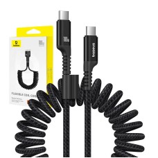 Fast Charging Cable USB-C to USB-C Baseus Fish-Eye 100W, 1m (black) Fast Charging Cable USB-C to USB-C Baseus Fish-Eye 100W, 1m (black)