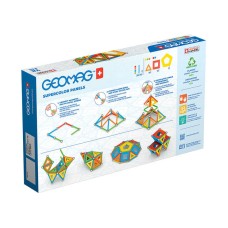Supercolor Panels Recycled 78-piece GEOMAG GEO-379 Supercolor Panels Recycled 78-piece GEOMAG GEO-379
