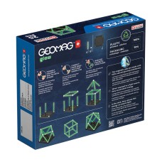 Glow Recycled Magnetic Blocks 25 pieces GEOMAG GEO-328 Glow Recycled Magnetic Blocks 25 pieces GEOMAG GEO-328