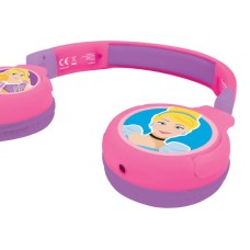 Foldable headphones 2in1 Disney Princess Lexibook Foldable headphones 2in1 Disney Princess Lexibook