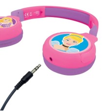 Foldable headphones 2in1 Disney Princess Lexibook Foldable headphones 2in1 Disney Princess Lexibook