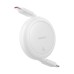 Baseus Free2Pull Mini USB-C to USB-C USB cable, 60W, 1, (white)