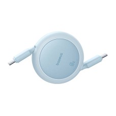 Baseus Free2Pull Mini USB-C to USB-C 60W USB cable, 1m (blue) Baseus Free2Pull Mini USB-C to USB-C 60W USB cable, 1m (blue)