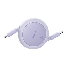 Baseus Free2Pull Mini USB-C to USB-C 60W USB cable, 1m (purple) Baseus Free2Pull Mini USB-C to USB-C 60W USB cable, 1m (purple)