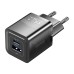 Wall charger, Vention, FEQB0-EU, USB-C, USB- A, 30W/30W, GaN (black)
