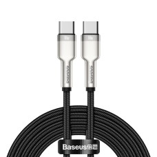 Cable USB-C to USB-C Baseus Cafule, 100W, 2m (black)