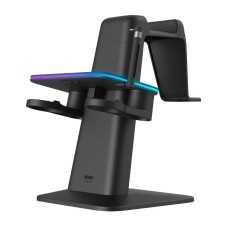 RGB Vertical Stand Meta Officially Co-Branded Kiwi Design QC03 for Meta Quest 3/Quest 2/Quest PRO Black