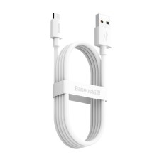 Baseus Simple Wisdom Data Cable Kit USB to Micro 2.1A (2PCS/Set) 1.5m White Baseus Simple Wisdom Data Cable Kit USB to Micro 2.1A (2PCS/Set) 1.5m White