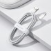 Baseus Simple Wisdom Data Cable Kit USB to Micro 2.1A (2PCS/Set) 1.5m White