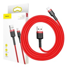 Baseus Cafule USB Lightning cable 2.4A 1m (black + red) Baseus Cafule USB Lightning cable 2.4A 1m (black + red)