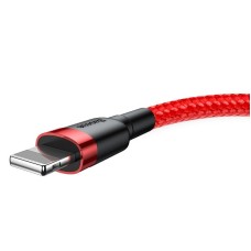 Baseus Cafule USB Lightning cable 2.4A 1m (black + red) Baseus Cafule USB Lightning cable 2.4A 1m (black + red)