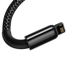 Baseus Tungsten Gold Cable USB to iP 2.4A 1m (black) Baseus Tungsten Gold Cable USB to iP 2.4A 1m (black)