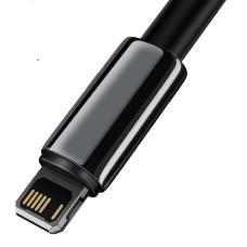 Baseus Tungsten Gold Cable USB to iP 2.4A 1m (black) Baseus Tungsten Gold Cable USB to iP 2.4A 1m (black)