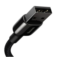 Baseus Tungsten Gold Cable USB to iP 2.4A 2m (black) Baseus Tungsten Gold Cable USB to iP 2.4A 2m (black)