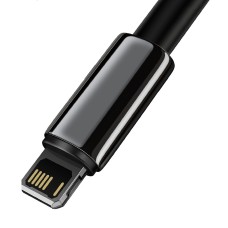 Baseus Tungsten Gold Cable USB to iP 2.4A 2m (black) Baseus Tungsten Gold Cable USB to iP 2.4A 2m (black)