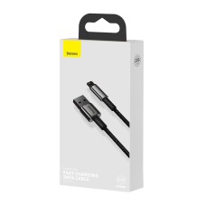 Baseus Tungsten Gold Cable USB to iP 2.4A 2m (black) Baseus Tungsten Gold Cable USB to iP 2.4A 2m (black)