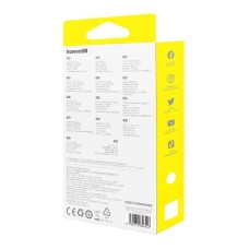 Fast Charging Cable 3in1 Baseus Free2Draw USB-C to USB-C/Lightning/Micro 100W, 1,1m (white) Fast Charging Cable 3in1 Baseus Free2Draw USB-C to USB-C/Lightning/Micro 100W, 1,1m (white)