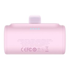 Powerbank Baseus Compact USB-C 5000mAh, 20W (pink) Powerbank Baseus Compact USB-C 5000mAh, 20W (pink)