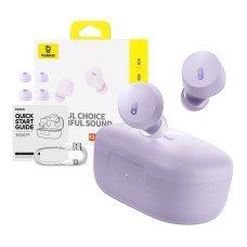 Earphones TWS Baseus Bowie E18 (purple) Earphones TWS Baseus Bowie E18 (purple)