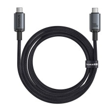 Fast Charging Cable Baseus Crystal Shine USB-C to USB-C 100W, 1,5m, 20Gb (black) Fast Charging Cable Baseus Crystal Shine USB-C to USB-C 100W, 1,5m, 20Gb (black)