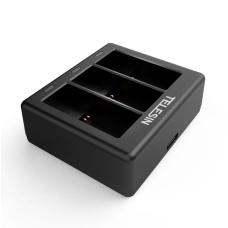 3-slot charger Telesin for GoPro Hero 12 / Hero 11 / Hero 10 / Hero 9 3-slot charger Telesin for GoPro Hero 12 / Hero 11 / Hero 10 / Hero 9