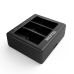 3-slot charger Telesin for GoPro Hero 12 / Hero 11 / Hero 10 / Hero 9