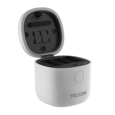 3-slot waterproof charger Telesin Allin box + 2 batteries for GoPro Hero 12 / 11 / 10 / 9 3-slot waterproof charger Telesin Allin box + 2 batteries for GoPro Hero 12 / 11 / 10 / 9