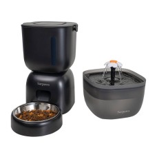 3L Automatic pet feeder+2L pet water fountain Petwant FW1-L(BAS) 3L Automatic pet feeder+2L pet water fountain Petwant FW1-L(BAS)