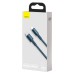 Baseus High Density Braided Cable Type-C to Lightning, PD, 20W, 2m (blue)