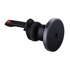 Car Phone Holder Aukey HD-MC13, with charger 15W Qi2 (black) Car Phone Holder Aukey HD-MC13, with charger 15W Qi2 (black)