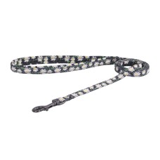 Dog set Dogness harness and leash (Daisy Black) Dog set Dogness harness and leash (Daisy Black)