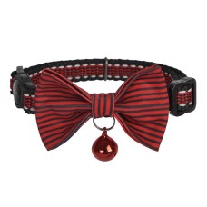Collar set Dogness for cats 2 pcs (Daisy Black/Waterproof Red) Collar set Dogness for cats 2 pcs (Daisy Black/Waterproof Red)