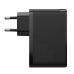 Travel Charger Baseus GaN2 Pro Quick 2x USB + 2x USB-C, 100W, EU (Black)