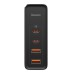 Travel Charger Baseus GaN2 Pro Quick 2x USB + 2x USB-C, 100W, EU (Black)